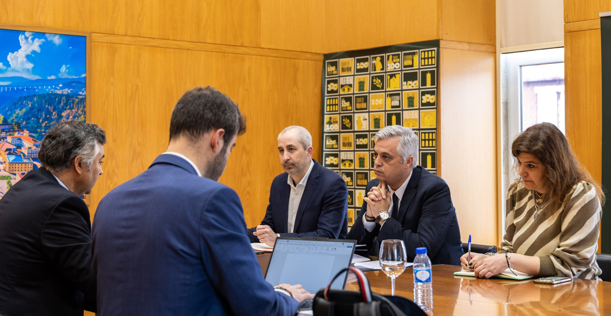 MUNICÍPIO DE VILA REAL REÚNE COM MINISTRO DA EDUCAÇÃO