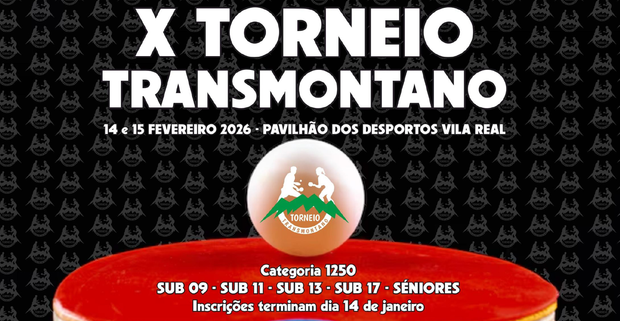 PAVILHÃO DOS DESPORTOS RECEBE JOVENS TALENTOS DO TÉNIS DE MESA NO WTT YOUTH CONTENDER VILA REAL 2026